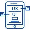 Techuweb ui-ux designing icon